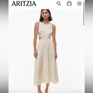 NWT Babaton cella satin dress